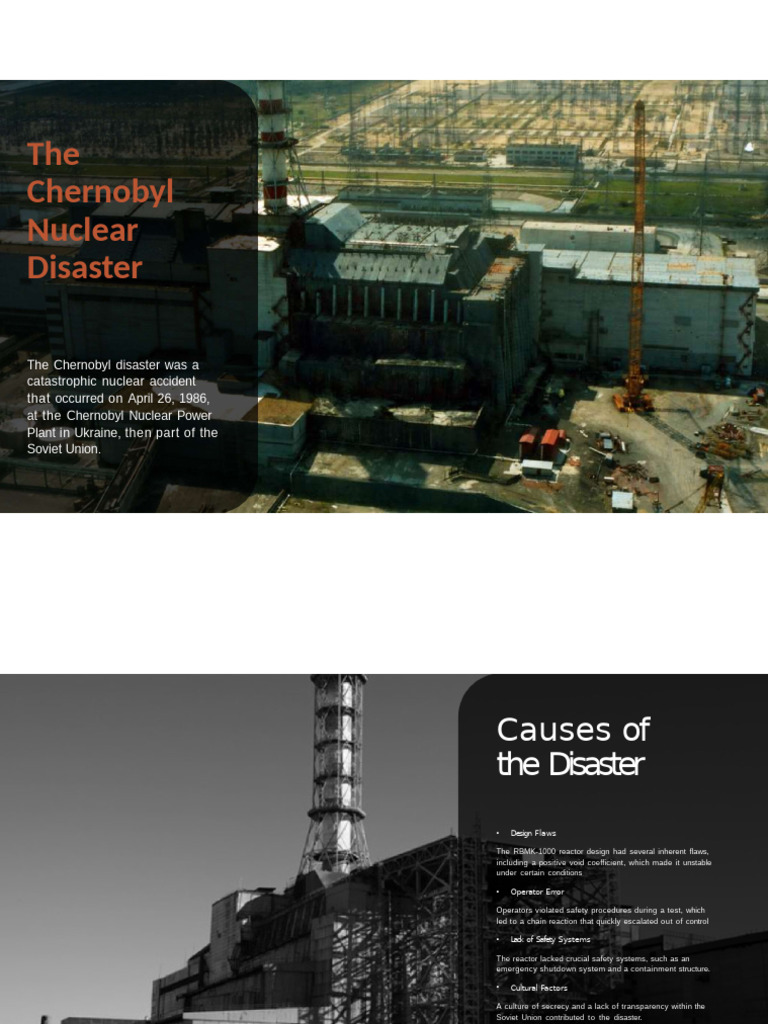 Pe Presentation | PDF | Chernobyl Disaster | Nuclear Reactor