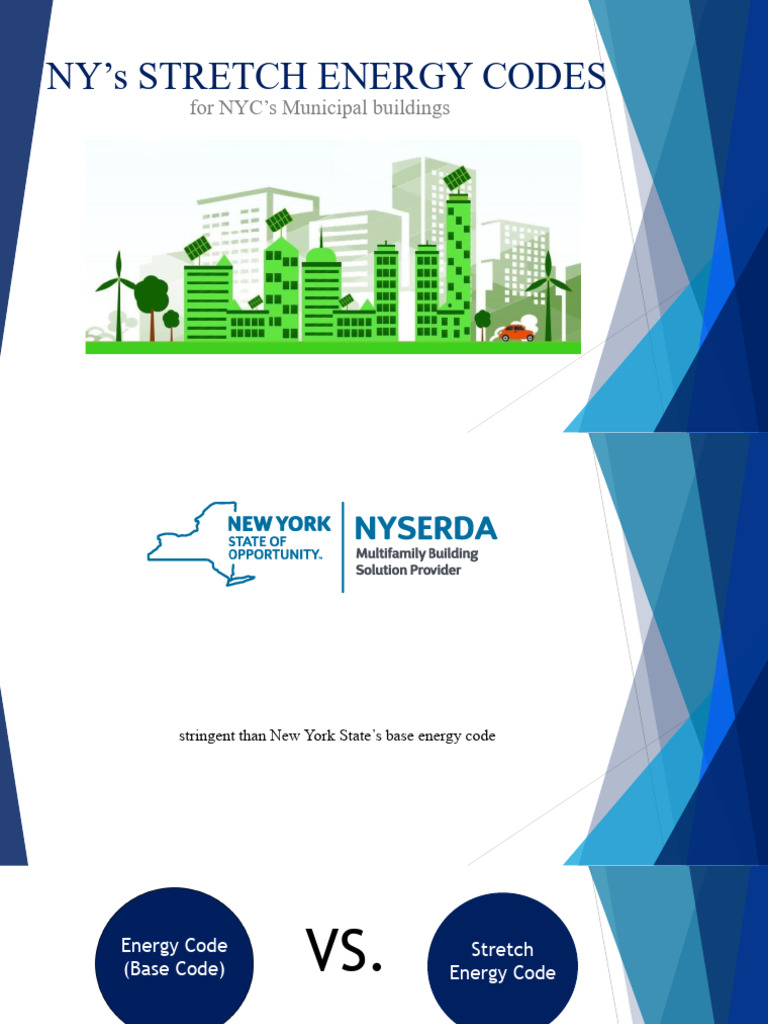 NY’s STRETCH ENERGY CODES | PDF | Efficient Energy Use | Environment