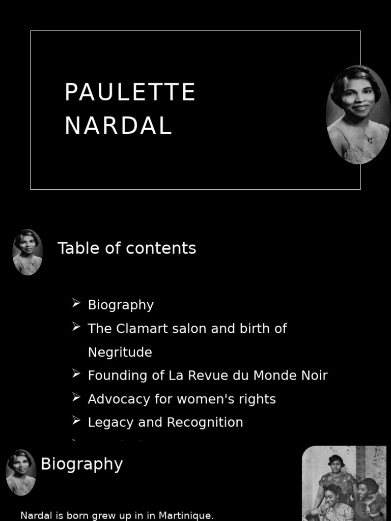Paulette Nardal: Pioneer of Negritude | PDF
