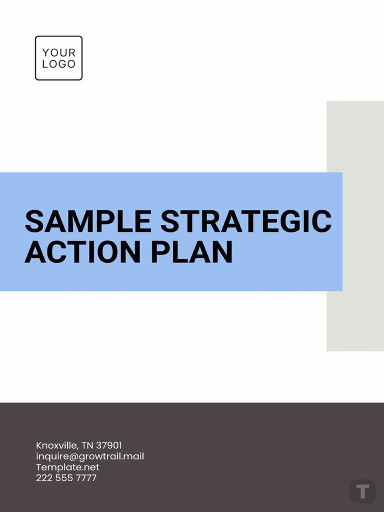 Sample Strategic Action Plan Template | PDF