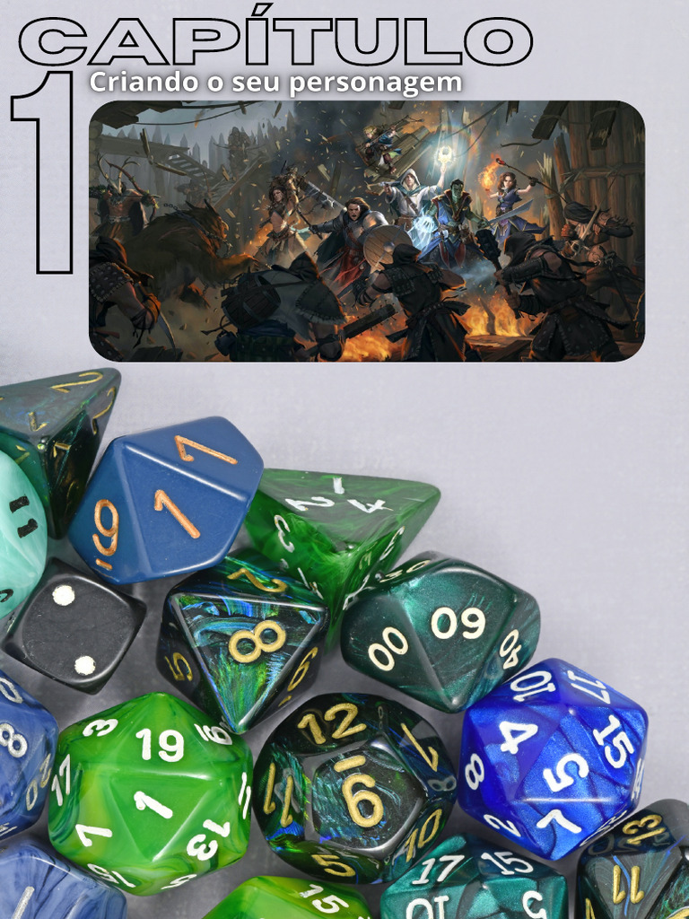 Guia Completo para Criar Personagens RPG | PDF | Pistola | Armas de fogo