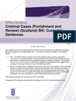 SB 12-08 Criminal Cases (Punishment and Review) (Scotland) Bill