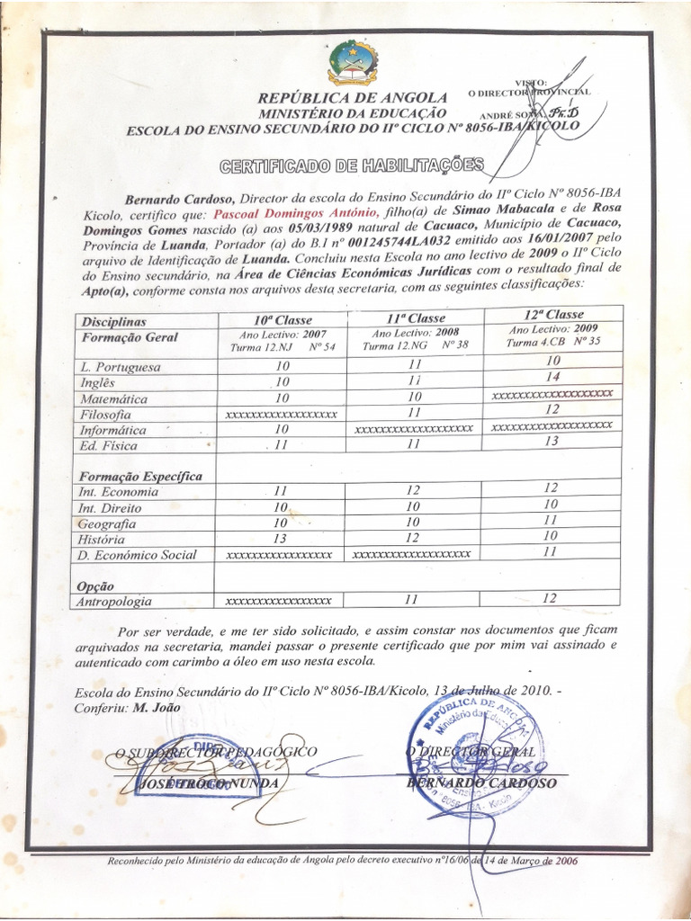 Certifica Do | PDF