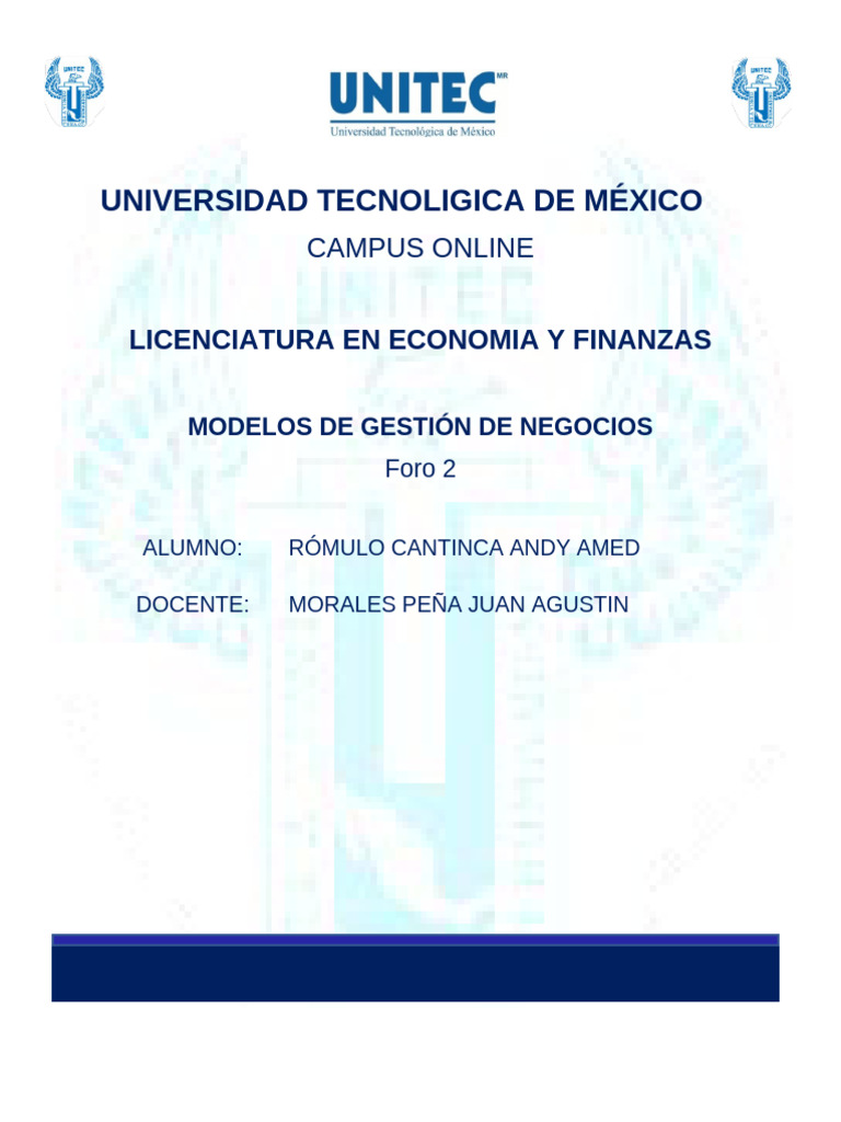 Foro 2 | PDF