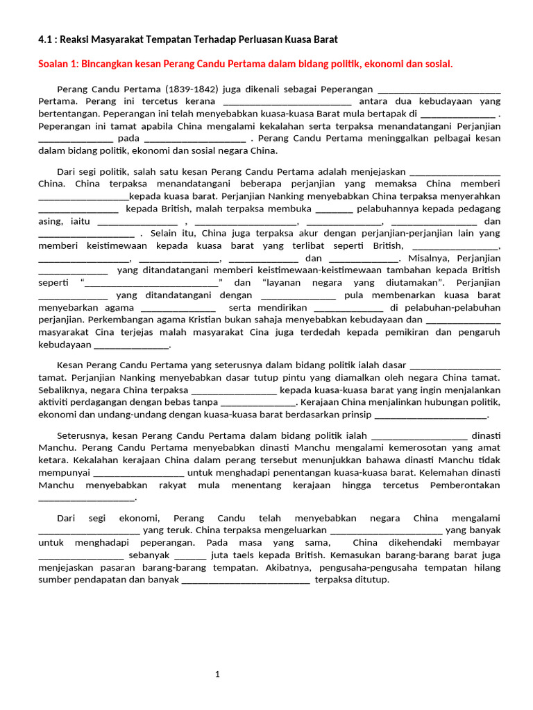 SEJ DUNIA TEMA 4 - MODUL - Copy_100836 | PDF