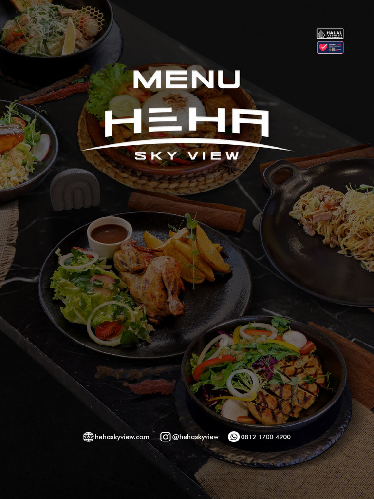 Menu Heha Sky View | PDF