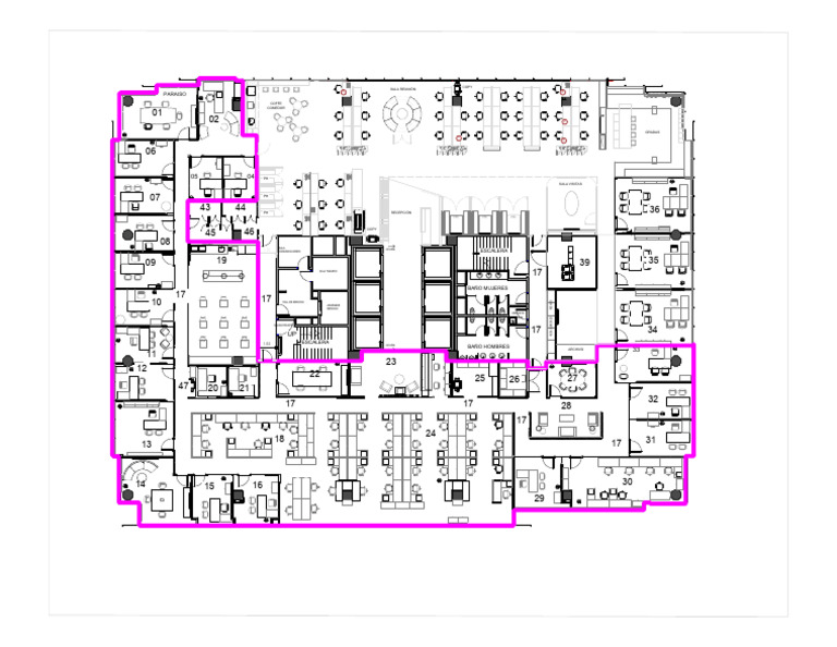 Distribución Layout piso 10-Model | PDF