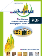 Catalogue Eco Habitat 1 Materiaux