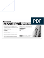 MS - Mphil in History & Pak Studies