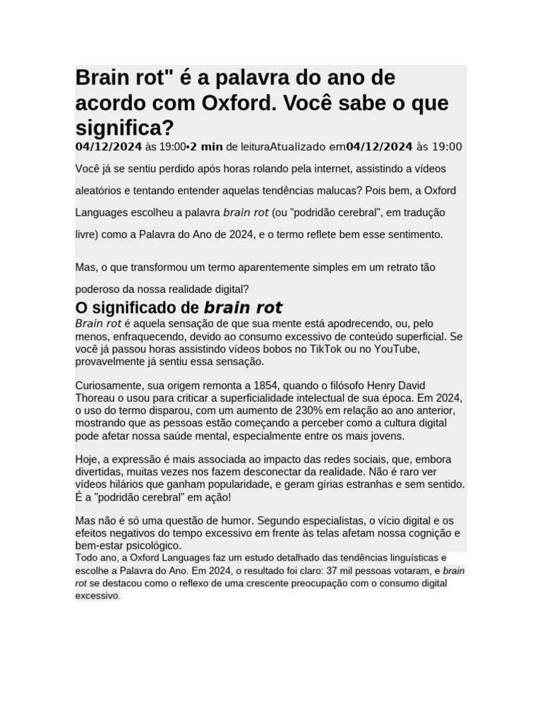 Significado de 