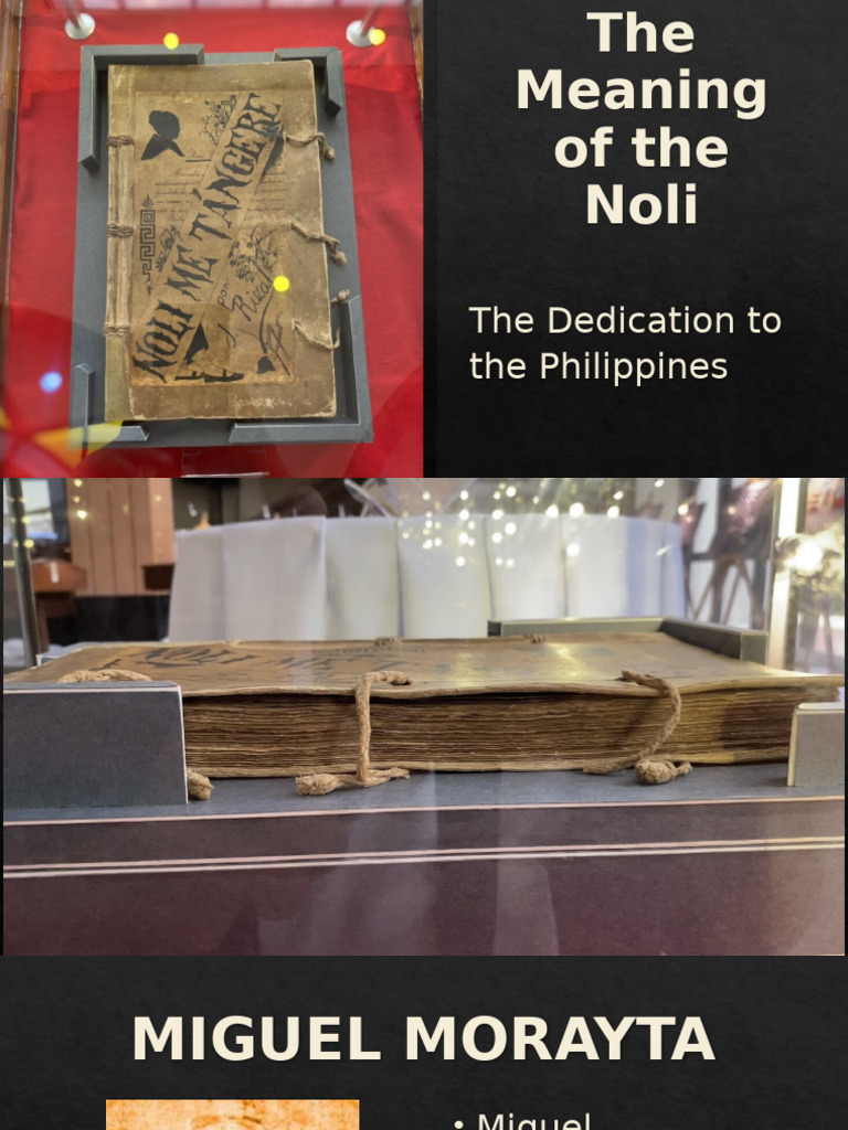 The Meaning of The Noli | PDF
