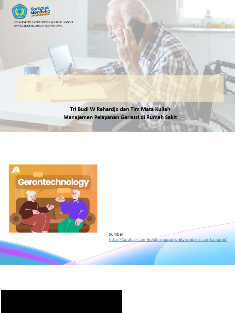 Gerontechnology in Geriatric Care | PDF | Virtual Reality | Geriatrics