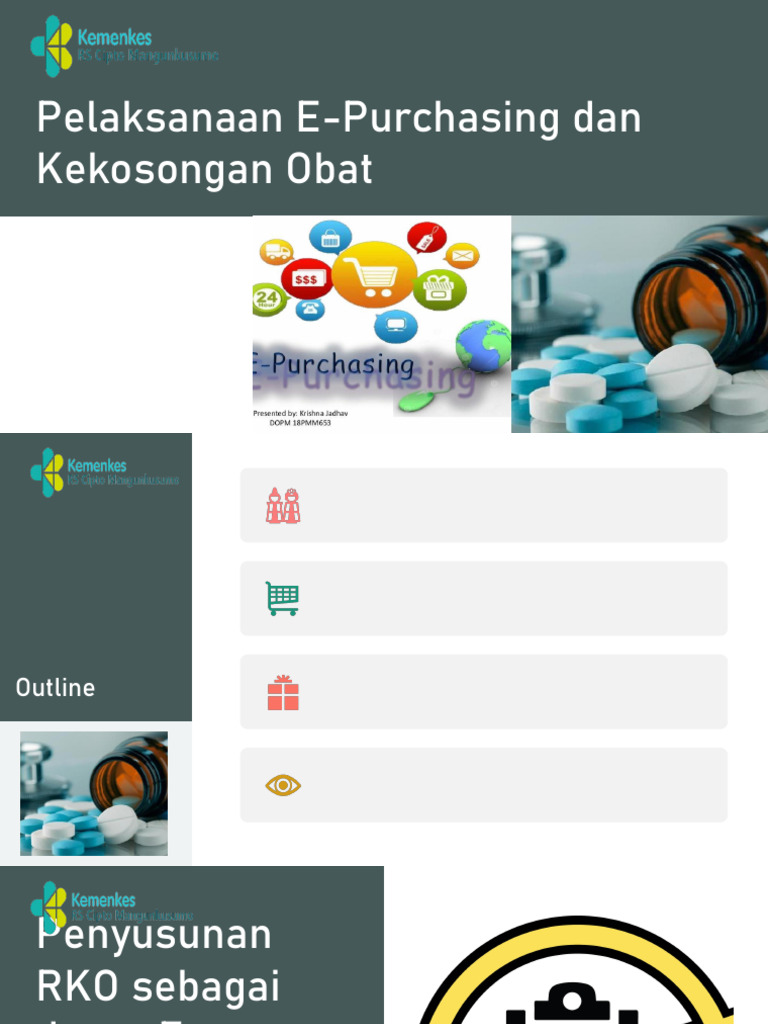 RSCM - Pelaksanaan E-Purchasing Dan Kekosongan Obat | PDF