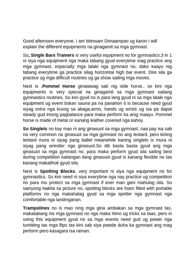 Script Gymnast | PDF