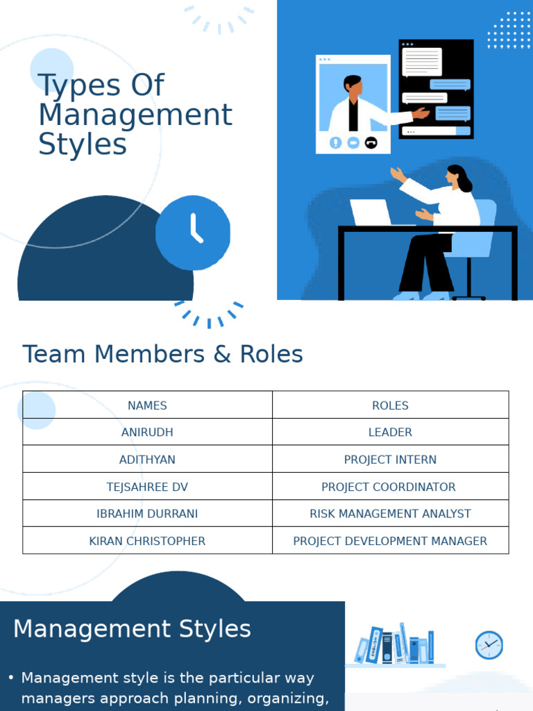 Overview of Management Styles | PDF