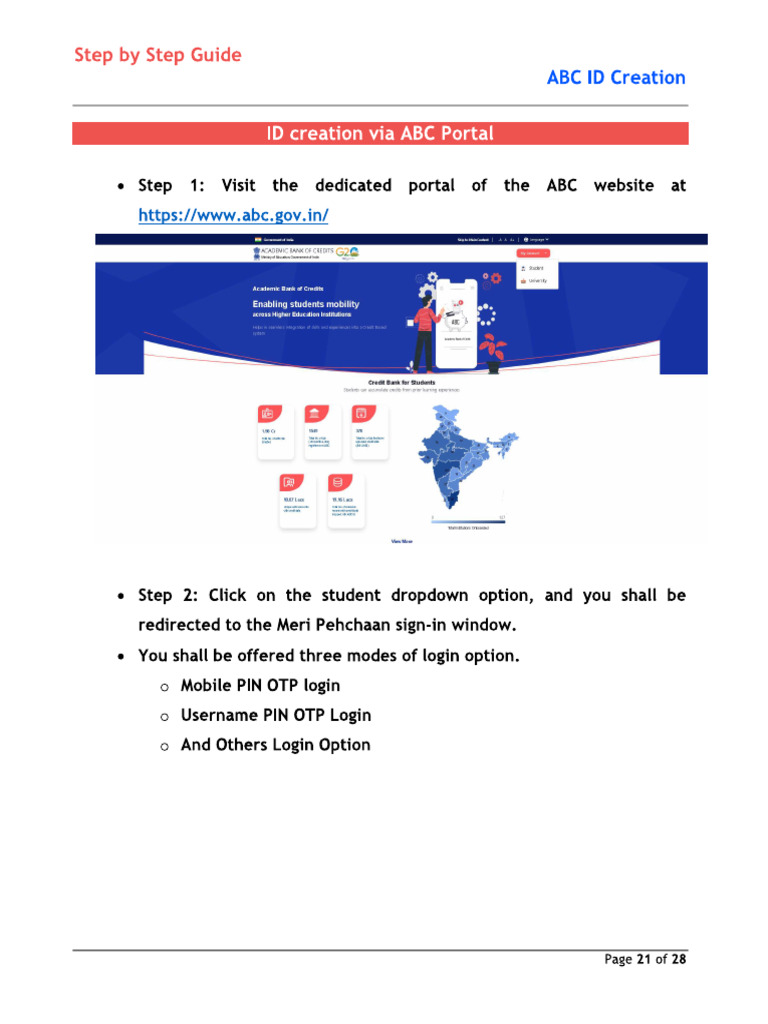 Apaar Id Guide | PDF