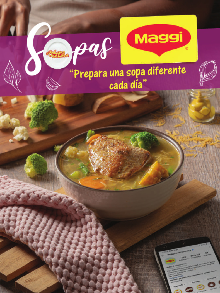 Recetass Sopas 2 Baja | PDF | Sopa de pollo | Sopa