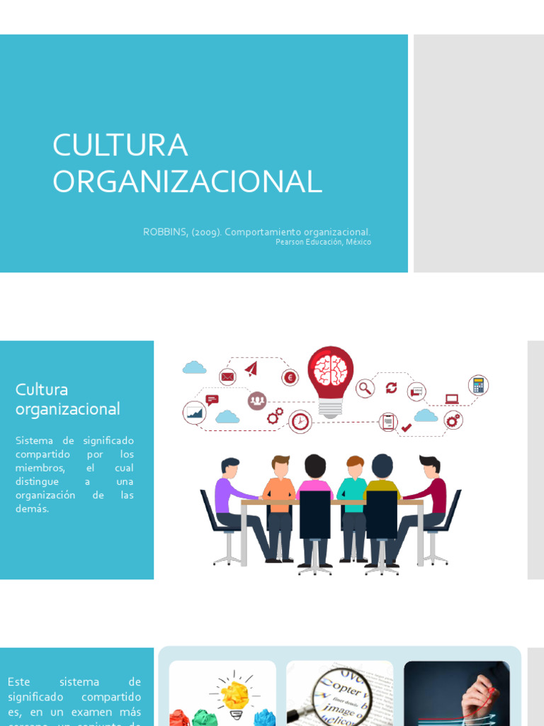 cultura organizacional | PDF | Comportamiento organizacional | Cultura ...