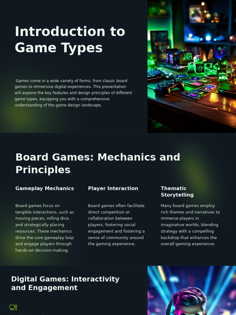 Introduction To Game Types | PDF