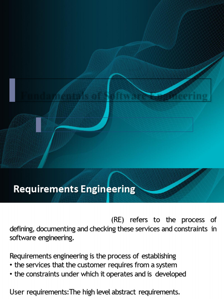 Requirements Engineering in Software Development | PDF | System ...
