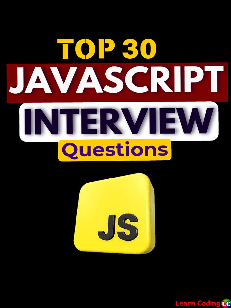 Top 30 JavaScript - Interview Questions | PDF