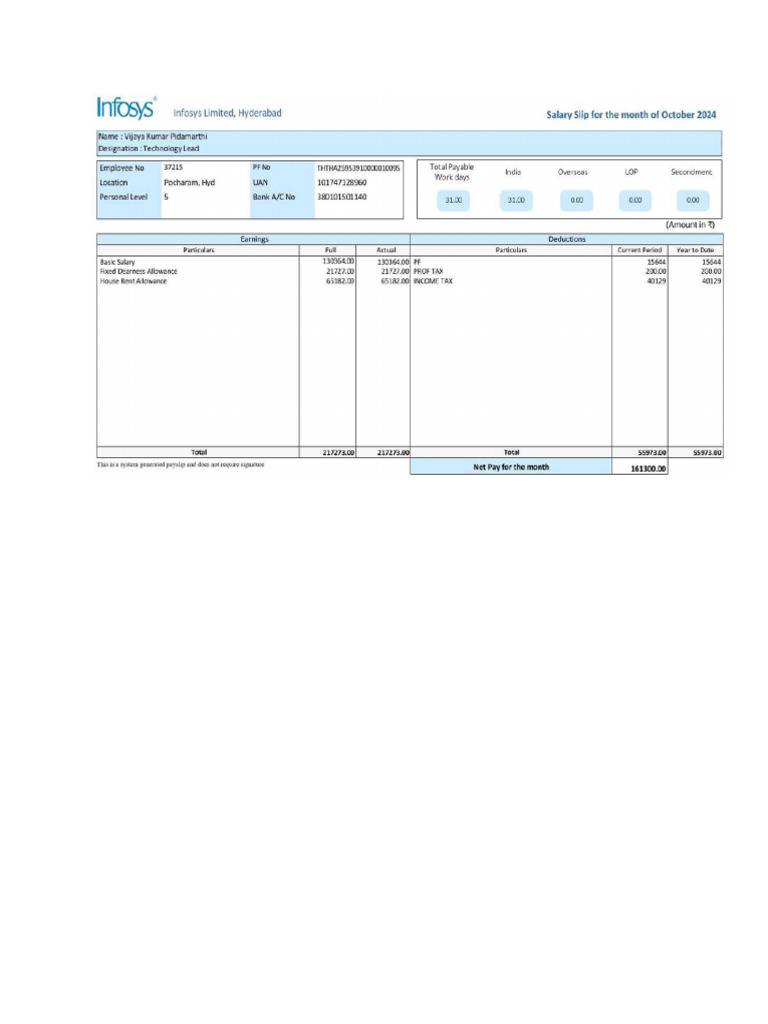 Vija info sys oct salary slip pdf