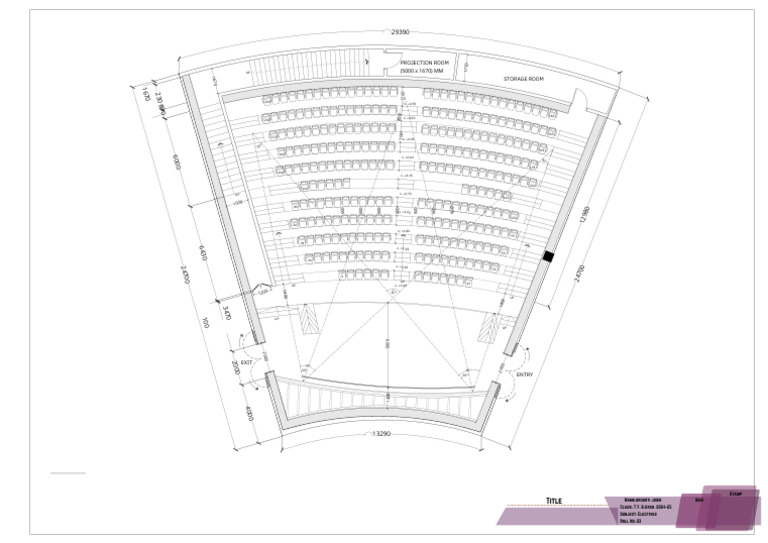 Projection Room Design Layout | PDF