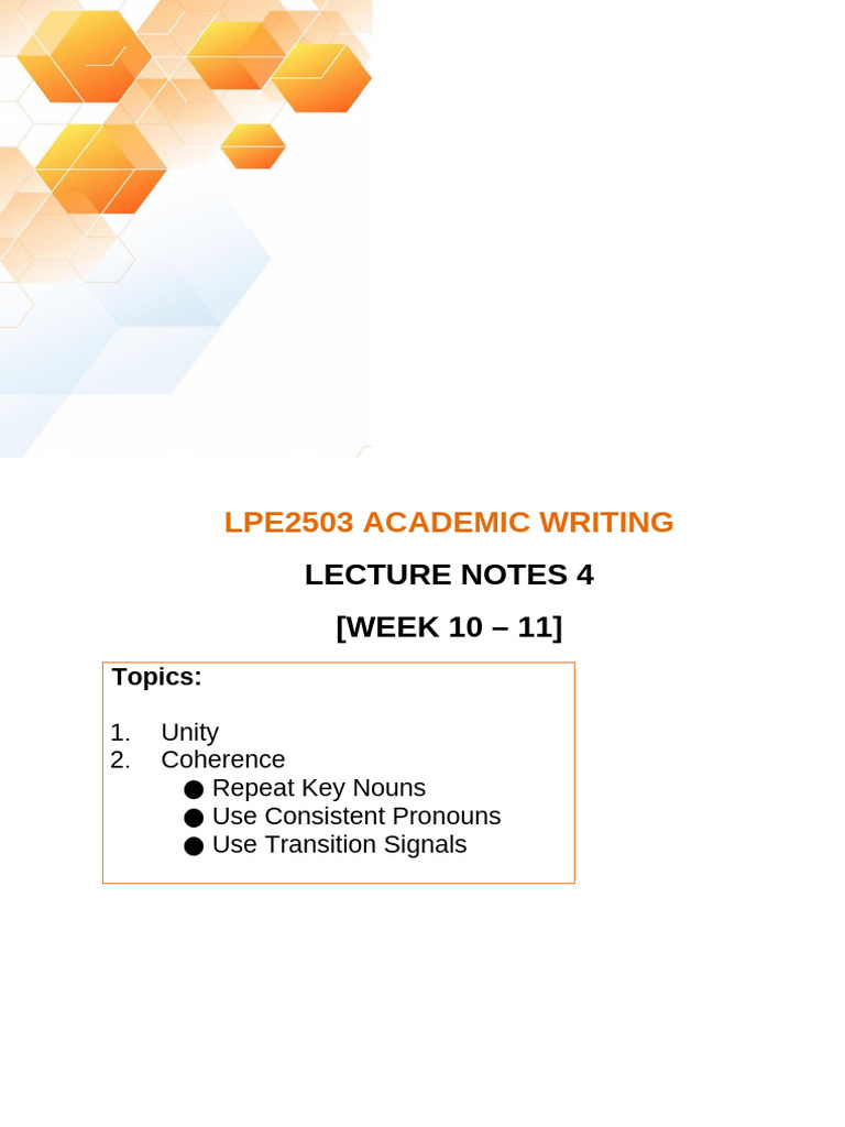 LPE2503 LECTURE NOTES 4 (WEEK 10 - 11) | PDF | Curry