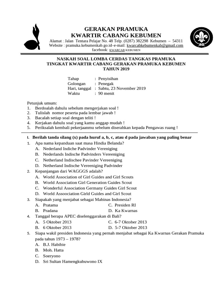 LCTP Penyisihan 1-50 | PDF