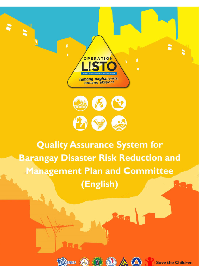 Barangay DRRM Plan Template (English) | PDF | Emergency Evacuation ...