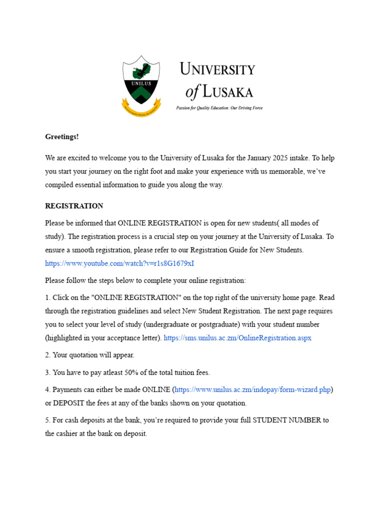 Registration Notice January 2025 | PDF