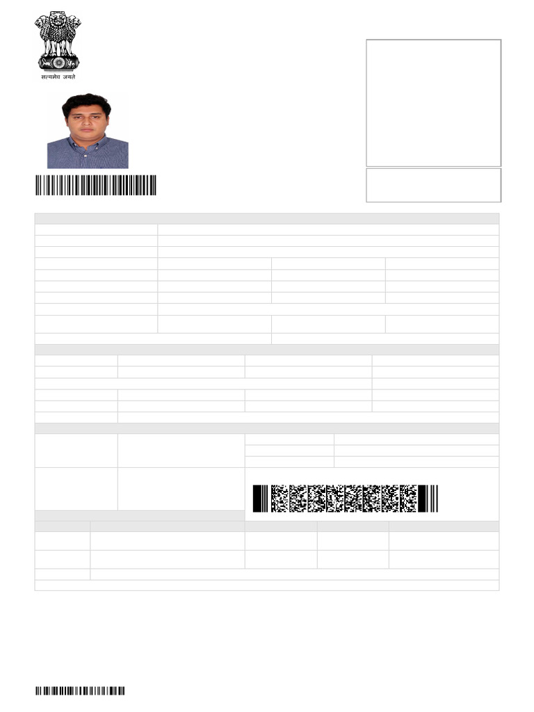 Visa Application Form for India | PDF | Travel Visa | Passport