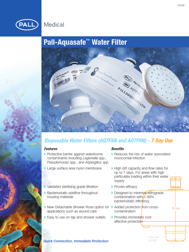 Pallwaterfitlers AQ7FSNandAQ7FRNPall-AquasafeWaterFilters | PDF ...