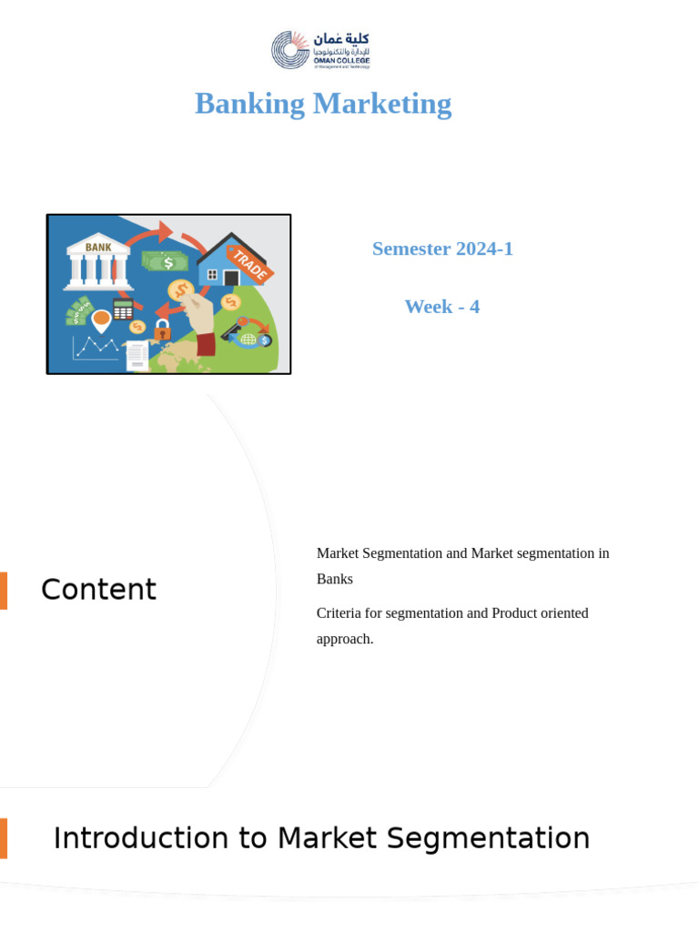 Market Segmentation in Banking | PDF | Market Segmentation | Marketing