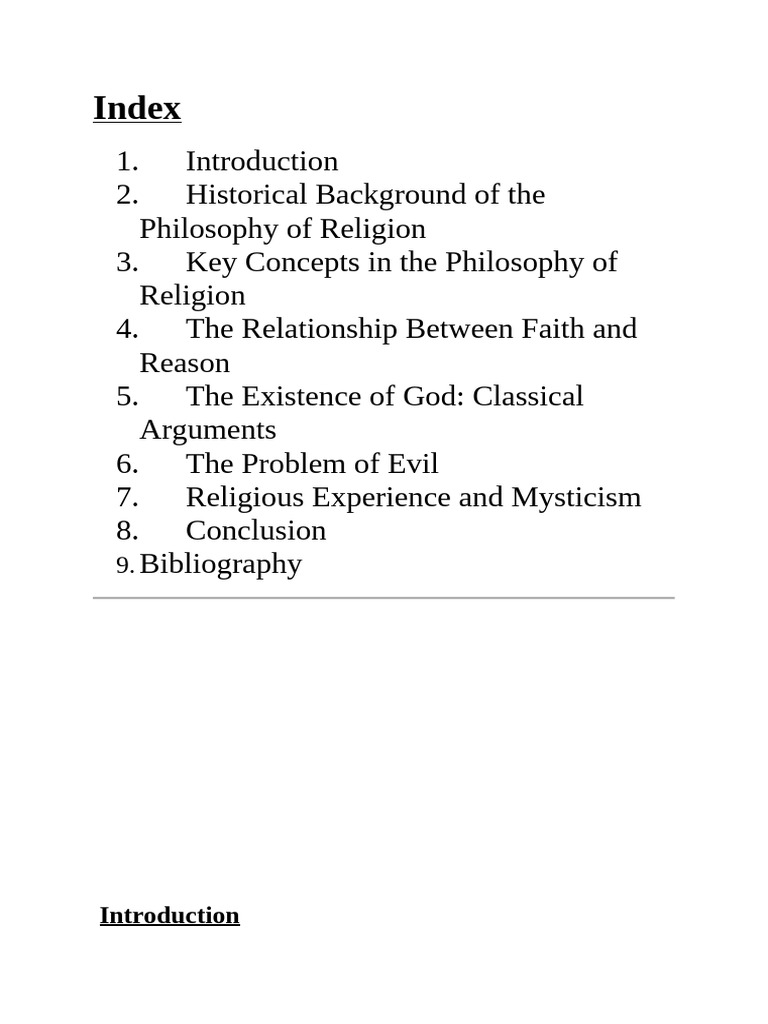 Philo Religion Pdf Philosophy Of Religion Existence Of God
