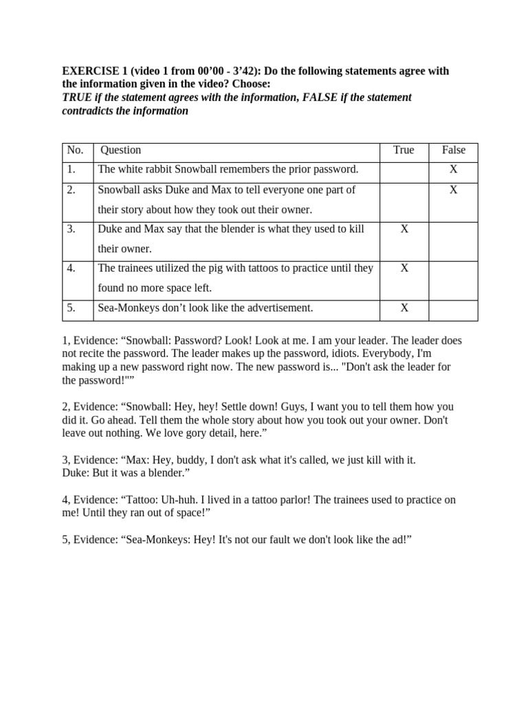 Ex 1 | PDF