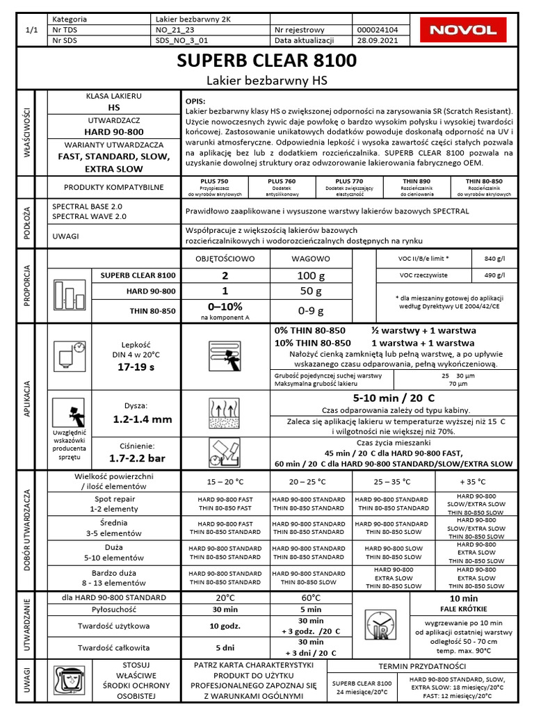 PL No 21 23 Superb Clear 8100 | PDF