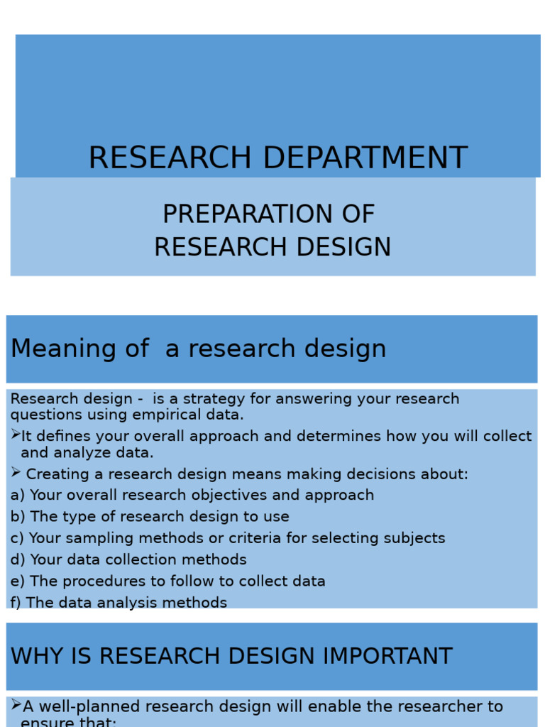 J RESEARCH 1 MODULE 4 Aspects of Research Design | PDF | Statistics ...