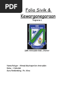 Download Folio Sivik  Kewarganegaraan Tingkatan 1Complete all theme by musang22693 SN8025036 doc pdf