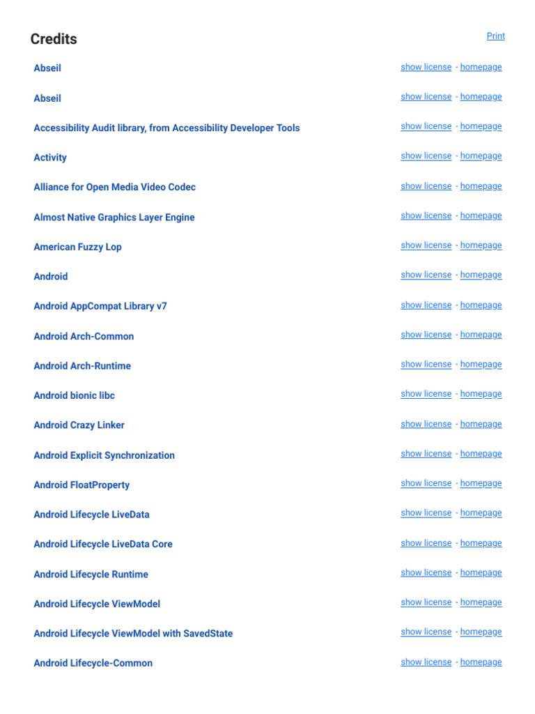Open Source Software Licenses Overview | PDF | Android (Operating ...