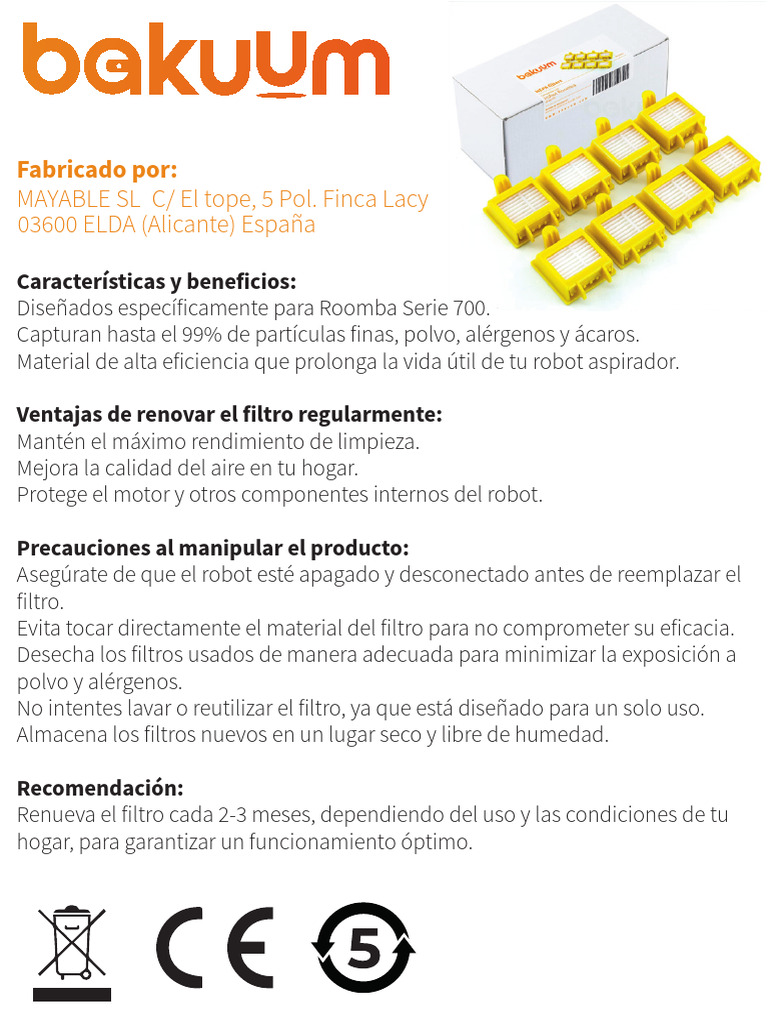 Kit Completo Rinnovo Roomba Serie 700 - Foto 3