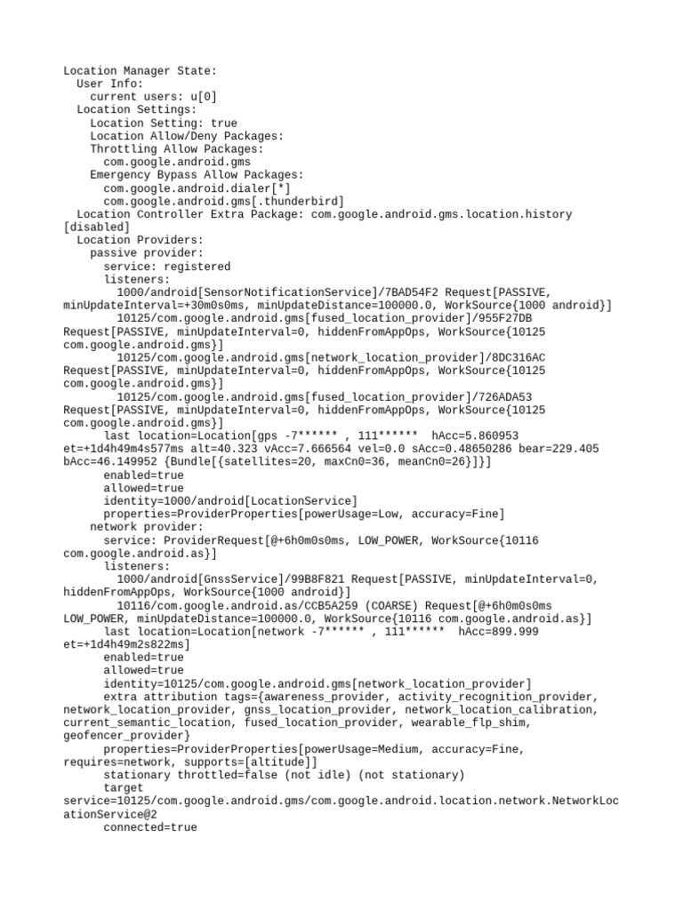 Standby Dump Location 2024 0810 223720 | PDF | Mobile Technology ...