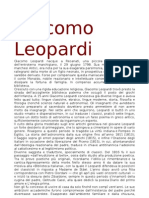 iacomo Leopardi