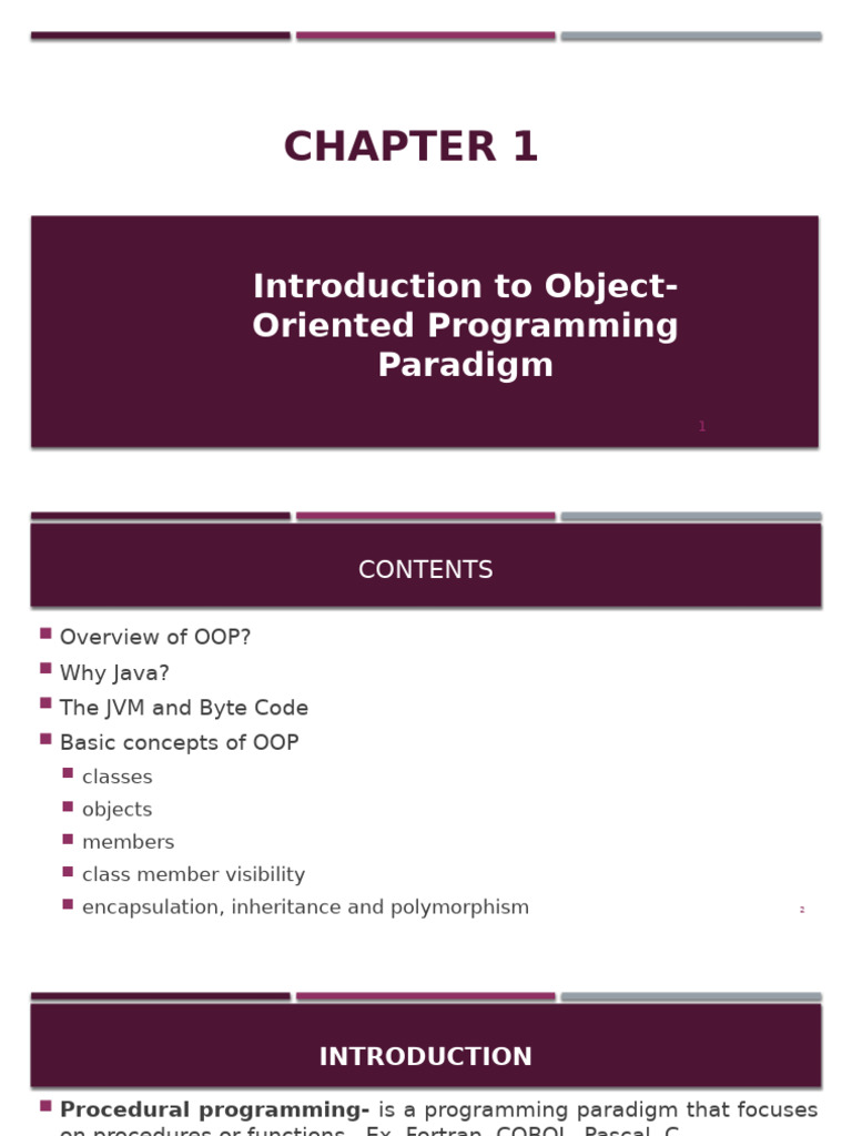 1-Lecture-one new | PDF | Object Oriented Programming | Inheritance ...
