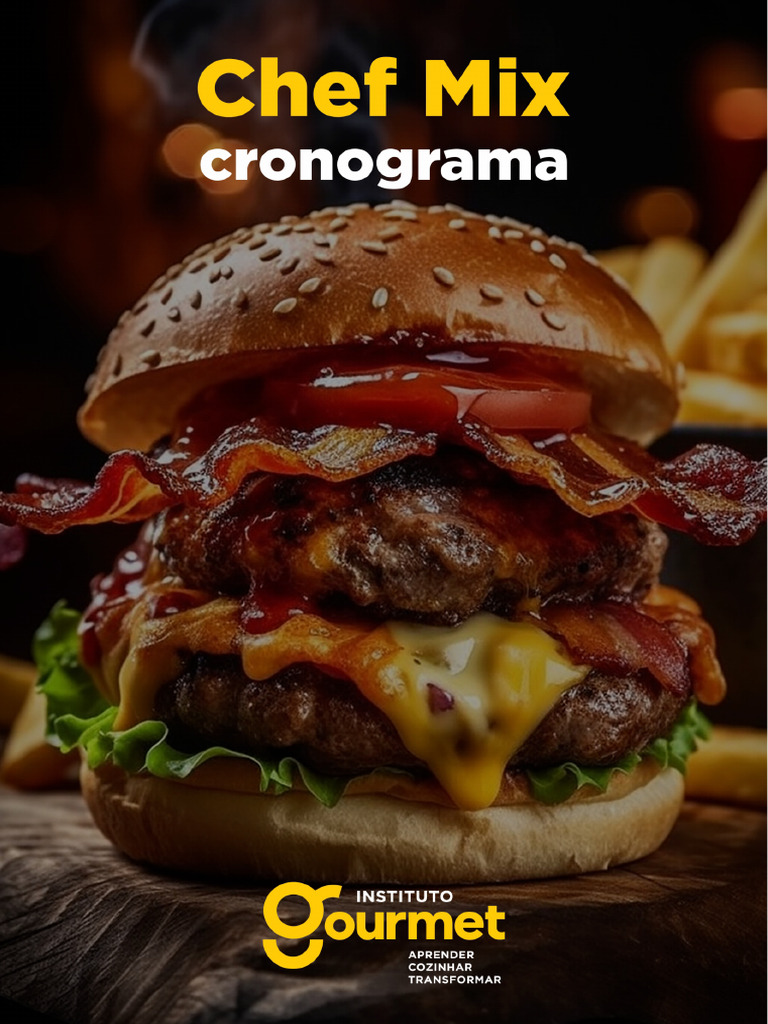 Conteúdo Programático - Chef Mix | PDF