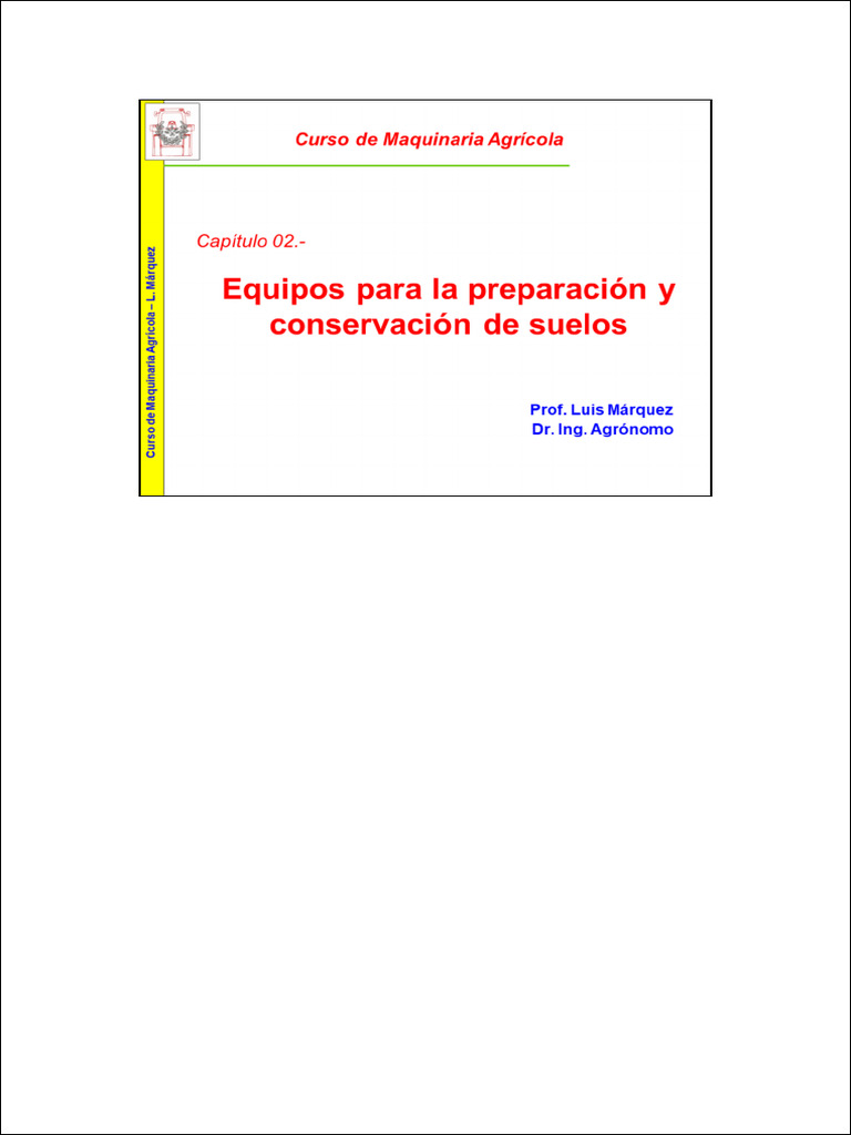 Máquinas agrícolas: desbrozadoras y trituradoras | PDF