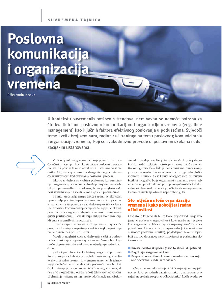 Time Management | PDF