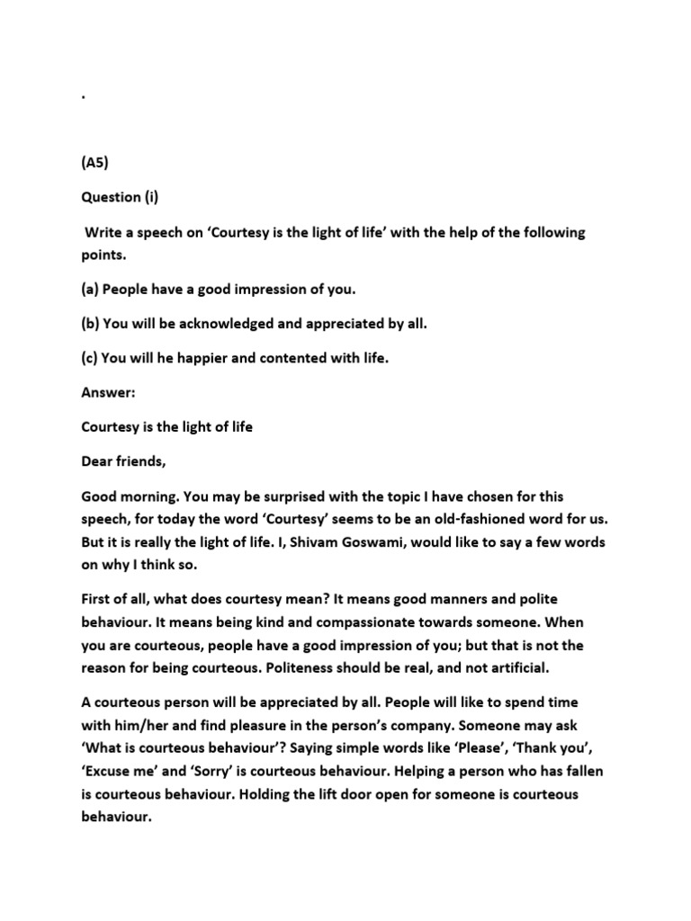 On Saying Please Writing Skill | PDF | Etiquette | Social Psychology