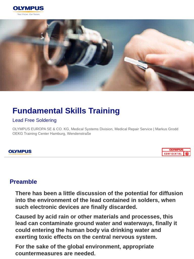 Lead free Soldering | PDF | Soldering | Solder