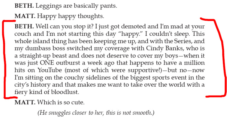 Beth Monologue | PDF